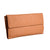 Faux leather purse in light brown colour 20 cm x 11 cm